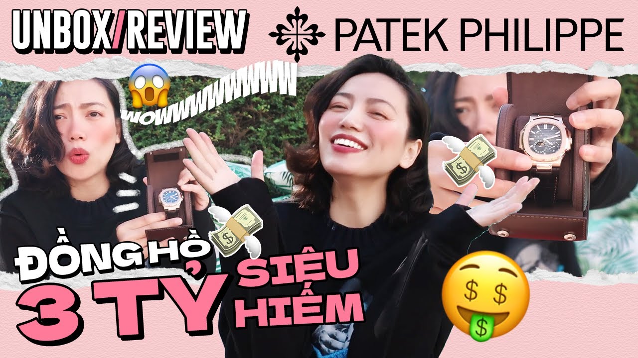 Unbox ĐỒNG HỒ SIÊU HIẾM PATEK PHILIPPE 3 TỶ ĐỒNG | REVIEW HÃNG ĐỒNG HỒ ĐẮT NHẤT THẾ GIỚI