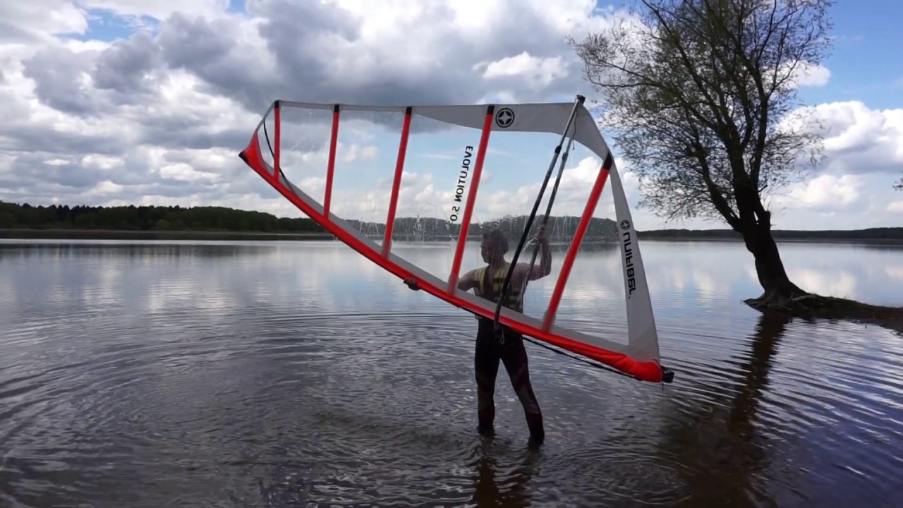 Unifiber Wind Sup - парус для виндсерфинга и сапсерфинга! Как правильно собрать и настроить парус!?