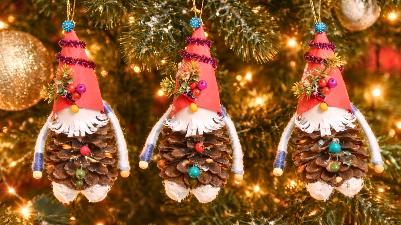 You Won’t Believe This Cute Pine Cone Craft! 🤯✨
