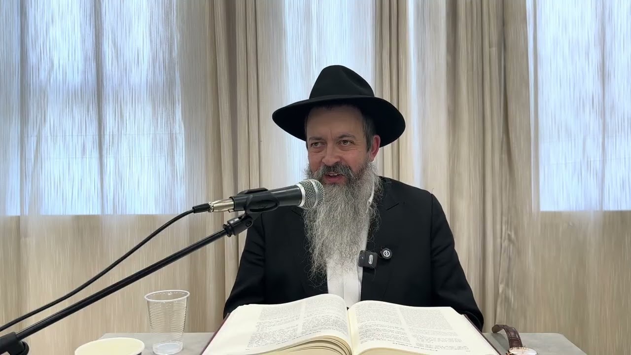 דבר מלכות פרשת משפטים • הרב חיים יוסף גינזבורג • תשפ״ו