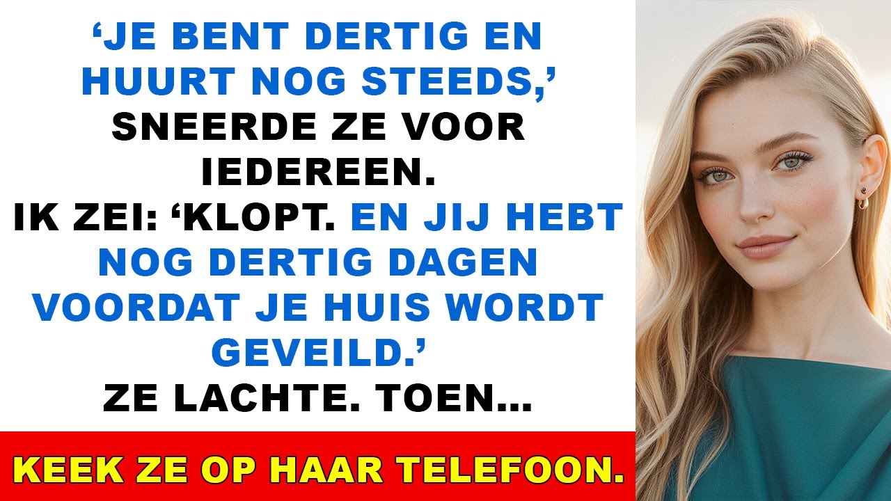 “Ze is dertig en huurt nog een klein hokje,” lachte mijn moeder in het huis dat ik stiekem betaalde.
