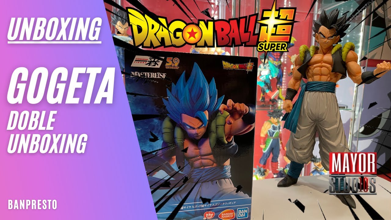UNBOXING! FIGURA DRAGON BALL SUPER GOGETA ICHIBANSHO EXTREM SAIYAN SPIRITS Y GOGETA SSGSS MASTERLISE
