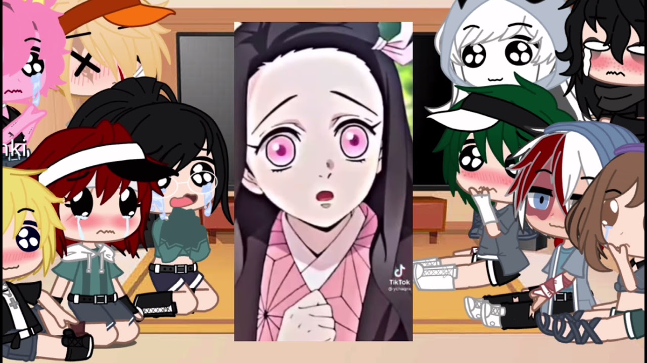 Mha reacts to y/n | Part 2 ✨| Y/n as Nezuko + Bonus ✨