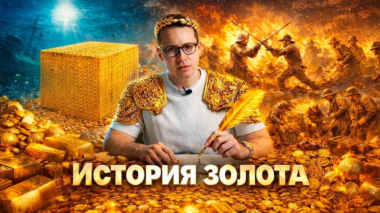 История ЗОЛОТА на земле | Сколько ЗОЛОТА на дне океана? | И почему ЗОЛОТО нужно всем?