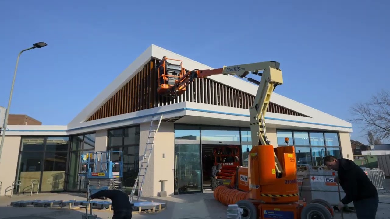 Verbouwing van alle Heerschap Groep supermarkten. Van Jumbo naar Albert Heijn