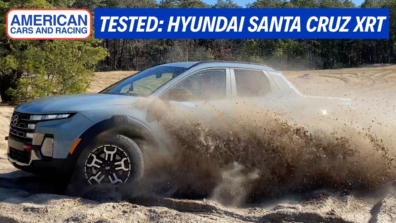 Обзор внедорожных возможностей Hyundai Santa Cruz XRT 2026 года.