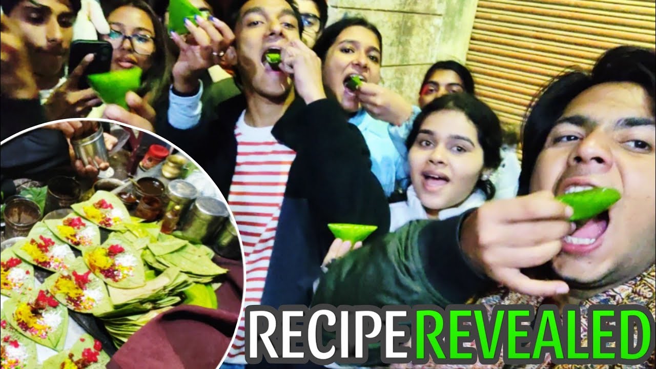 We tried the most famous BANARASI PAAN 🤤| part- 4 | ft.vansh Chhabra vlogs | #food 