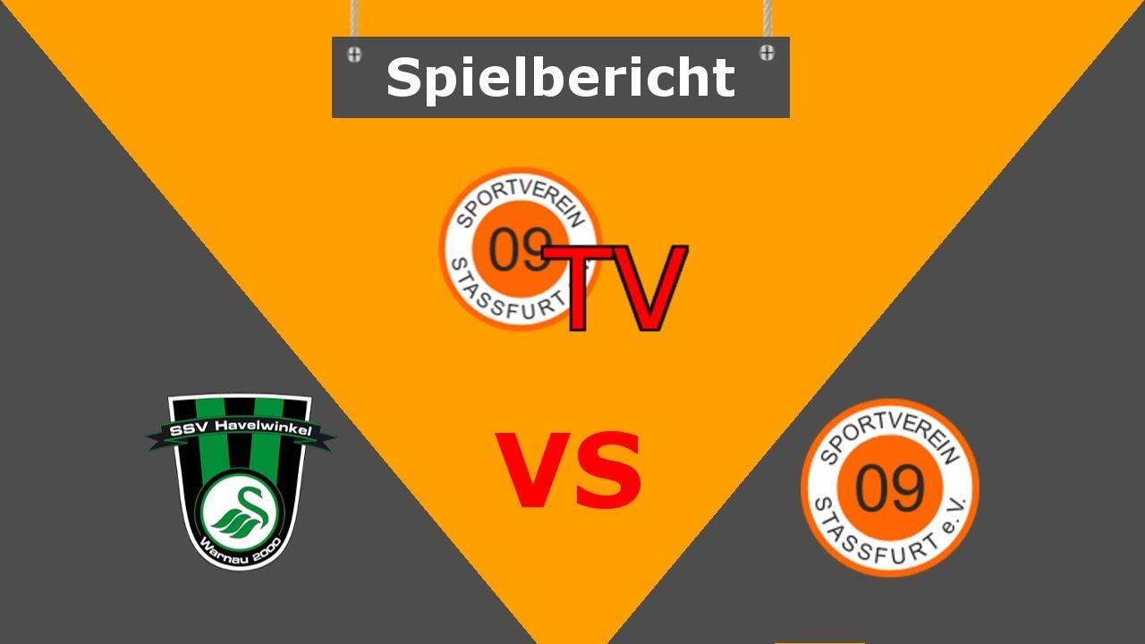 Spielbericht SSV Havelwinkel Warnau - SV 09 Stassfurt