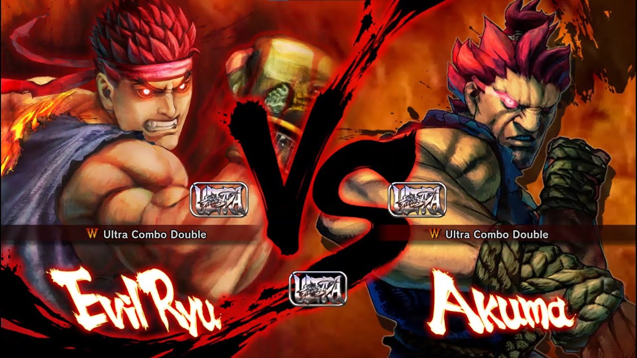 ULTRA STREET FIGHTER IV - Demons Fight - Evil Ruy VS Akuma (Hardest)