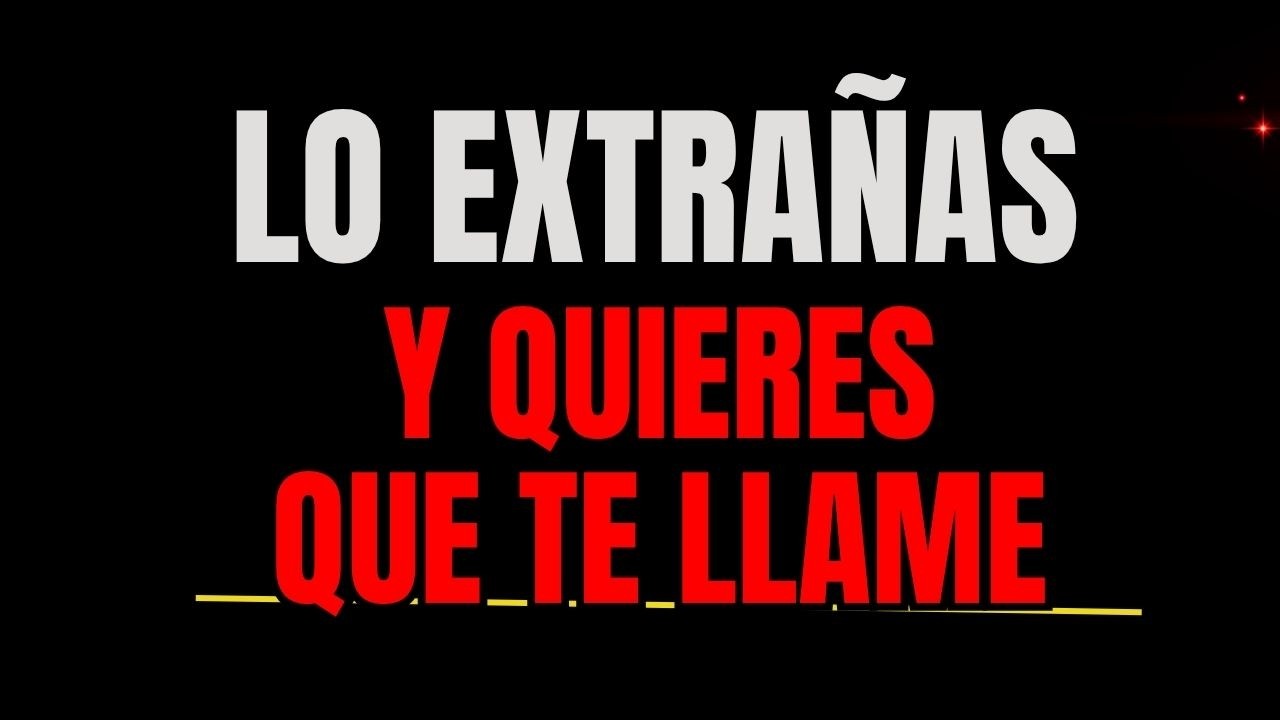 Haz esta oración para que TE LLAME EN 5 MINUTOS 💘(MUY FUERTE)💘