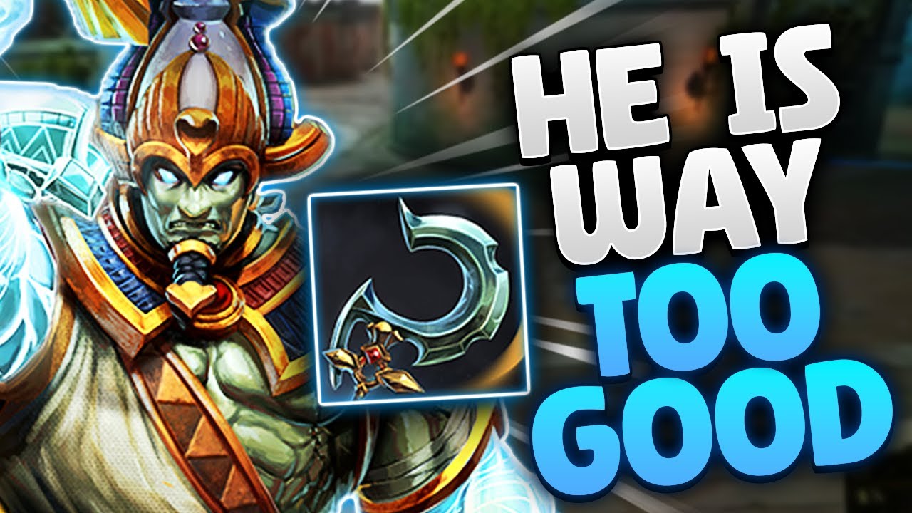 OSIRIS IS IN SMITE 2 AND HE IS S+ TIER!