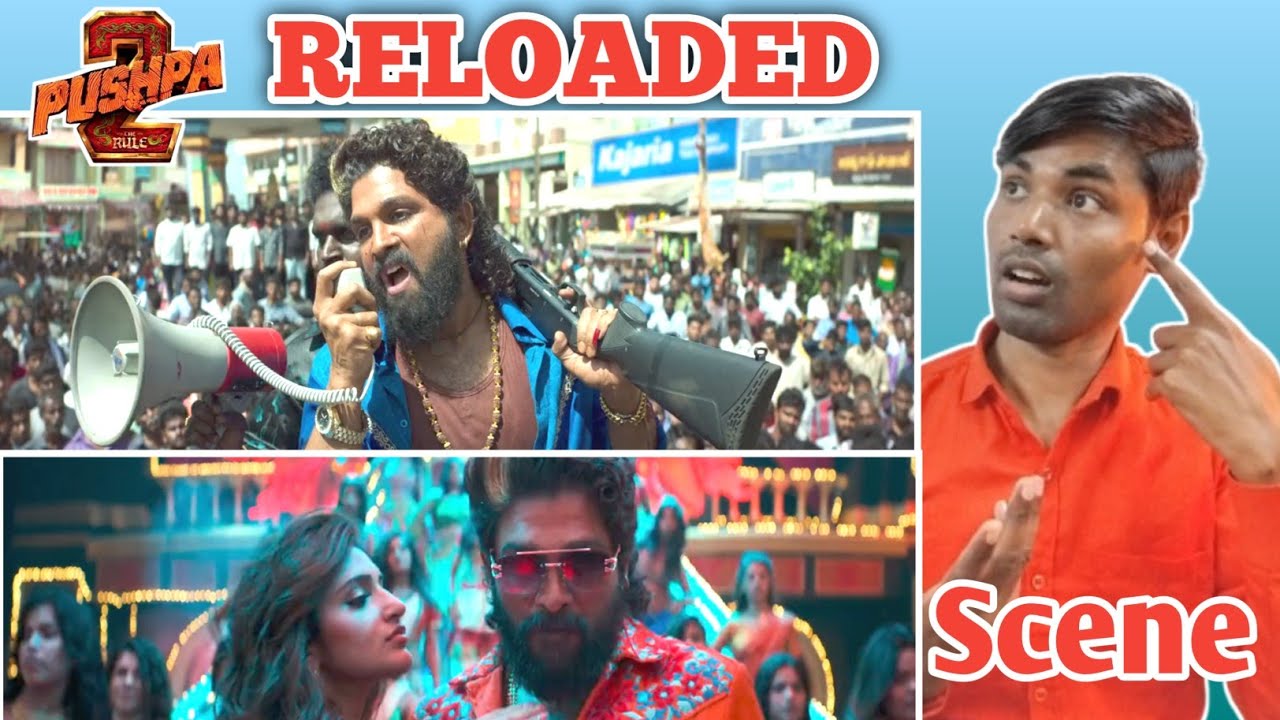 rappa rappa warning Scene 😱 | Pakistani Reaction #pushpa2 #alluarjun #pakistanireaction