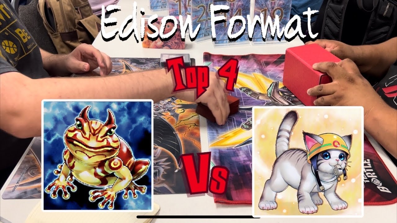 Edison Format Top 4: Hero Frogs Vs Synchro Cat