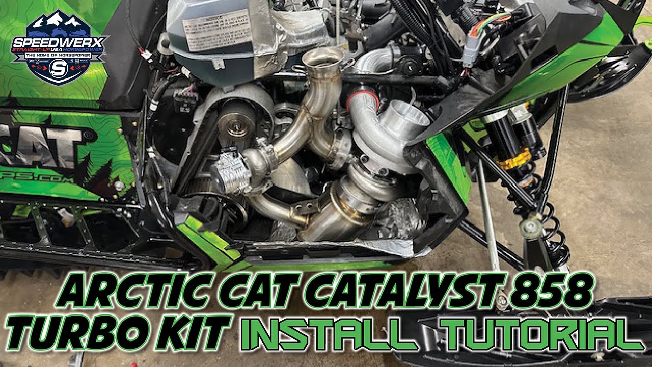 РУКОВОДСТВО ПО УСТАНОВКЕ КОМПЛЕКТА ARCTIC CAT 858 SPEEDWERX TURBO // Speedwerx USA