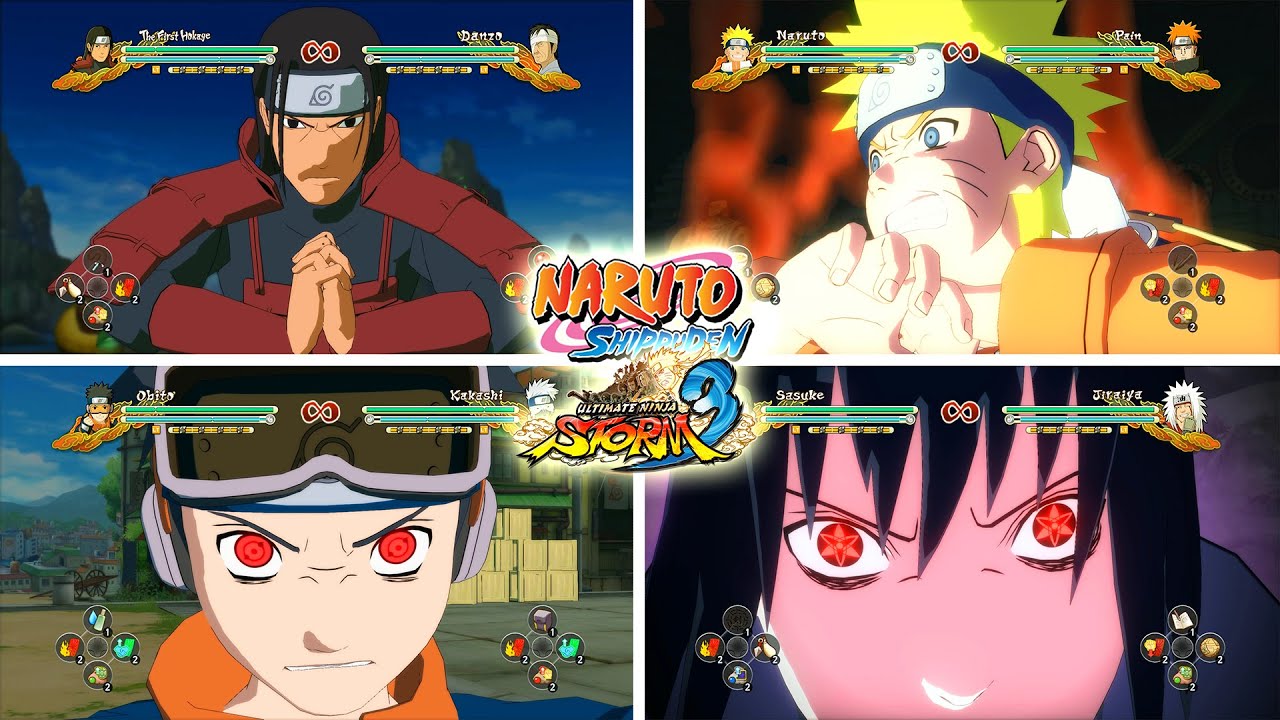 Naruto Shippuden Ultimate Ninja Storm 3 Full Burst — Все пробуждения / Все персонажи