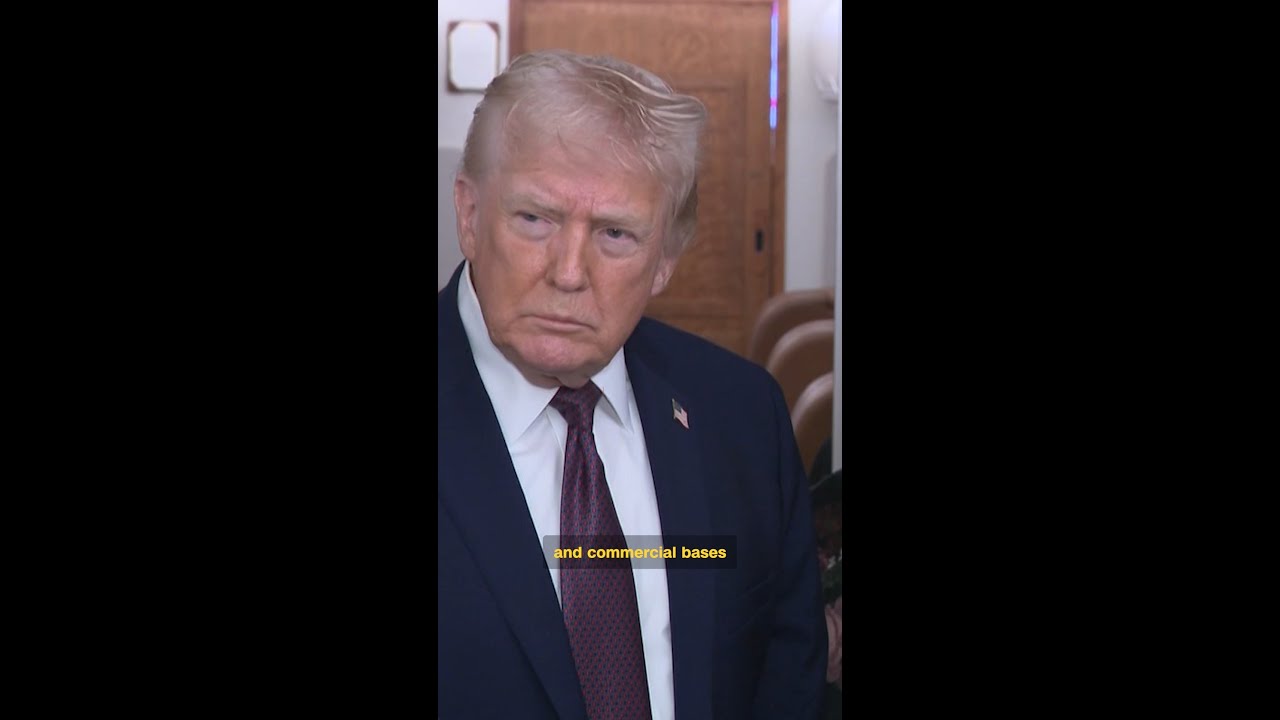 Trump tells CNN he would strike Iran if they targeted US