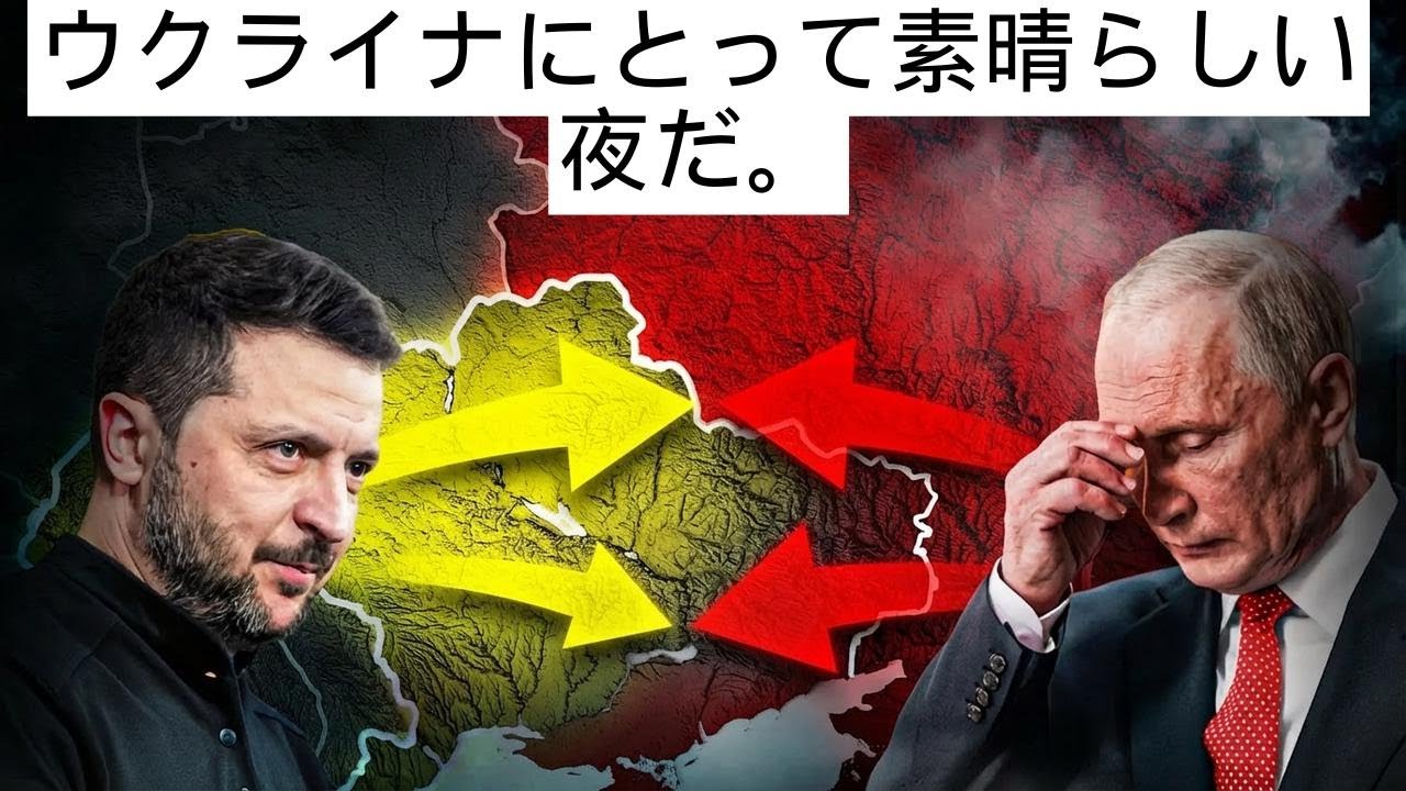 昨夜、ウクライナでロシアに大事件発生！何が起きたのか？