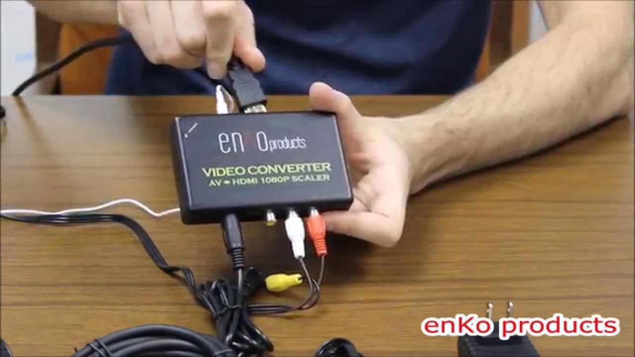 AV / S-video to HDMI Converter Instructions