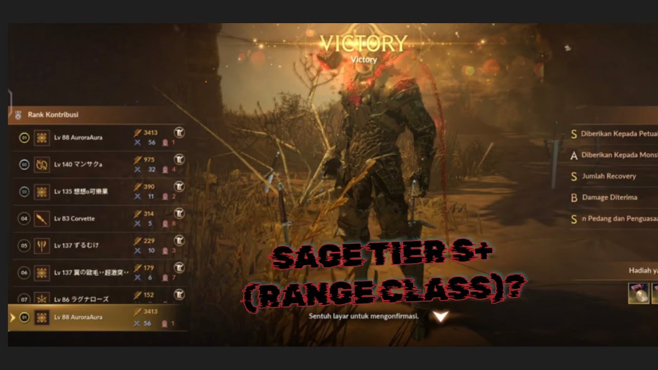 BOTS | SAGE GAMEPLAY | TIER S+ RANGE CLASS? | BLACK DESERT MOBILE