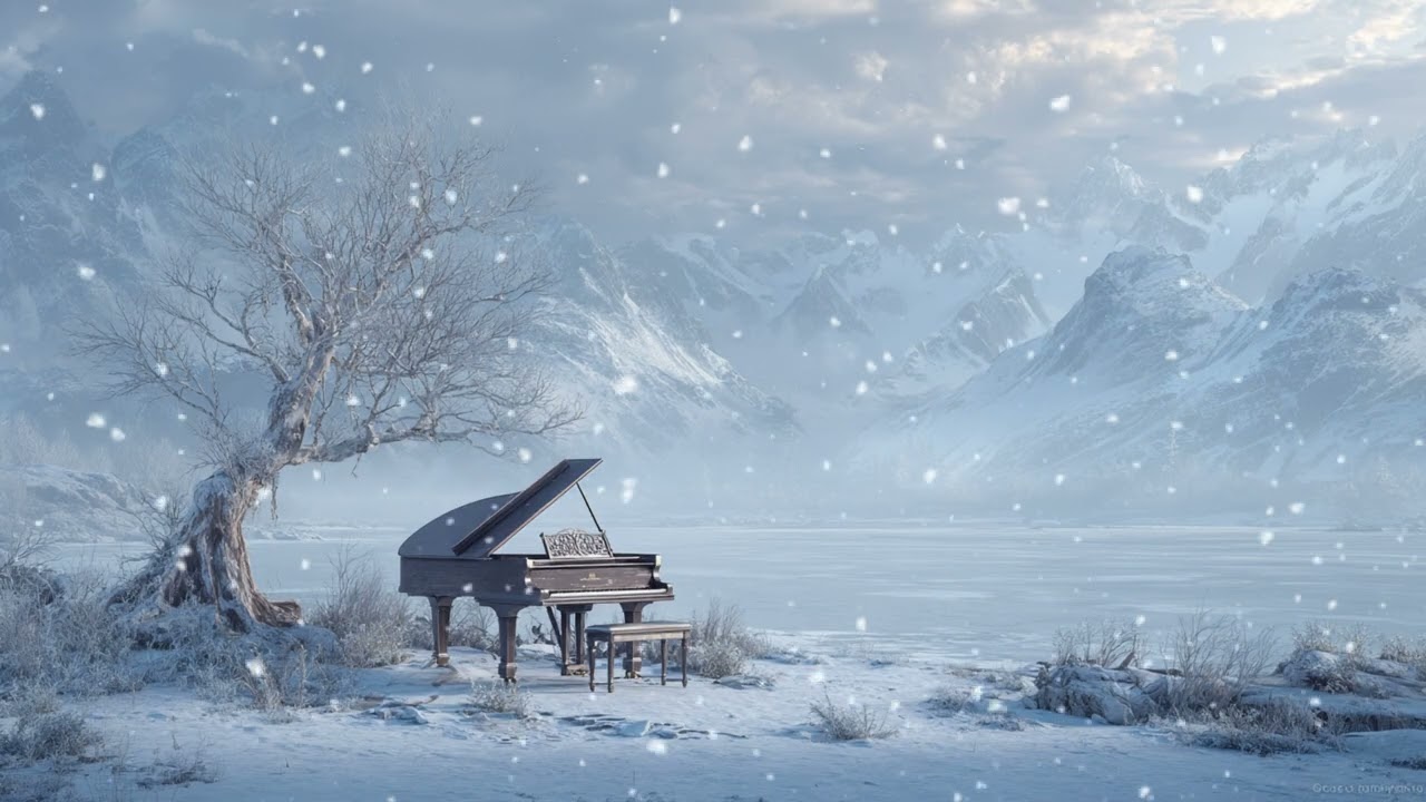Piano in the Cold – Peaceful Winter Notes