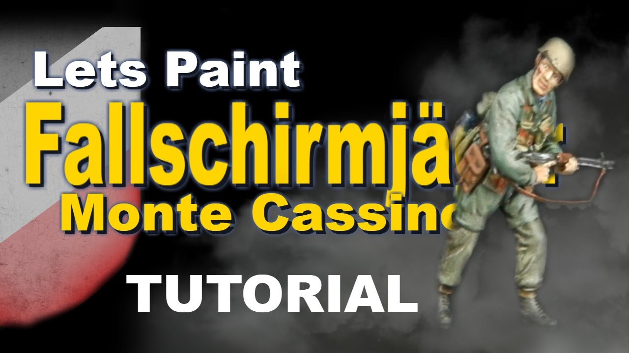 How to Paint 1/35 German Fallschirmjager Monte Cassino Tutorial
