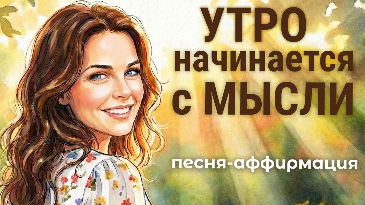 Мои мысли — магнит | Утро начинается с мысли (песня-аффирмация)