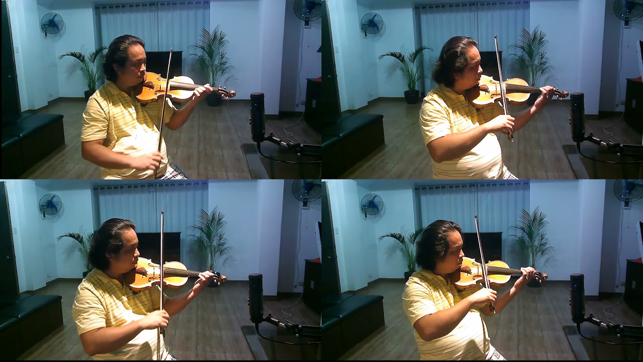 My Neighbor Totoro -- Violins 1 to 4 / Guide for Recording