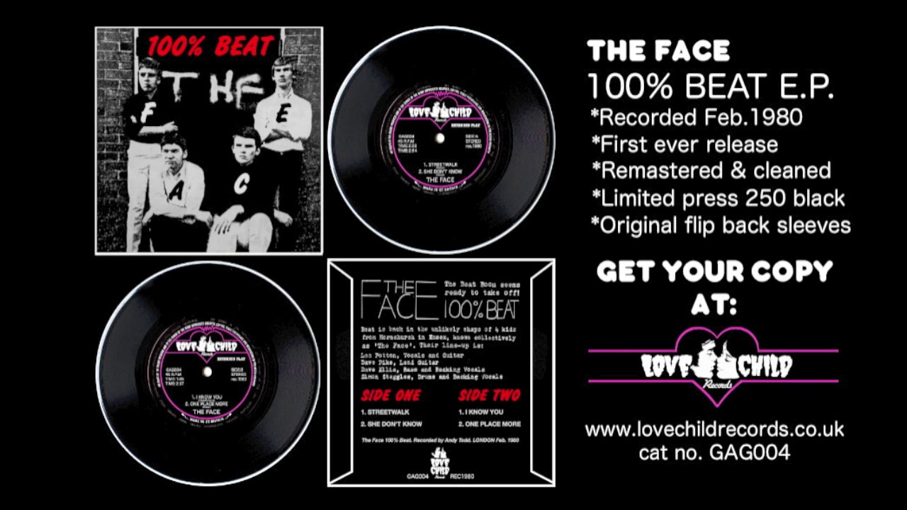 THE FACE   STREETWALK (1980 UNRELEASED MOD REVIVAL)