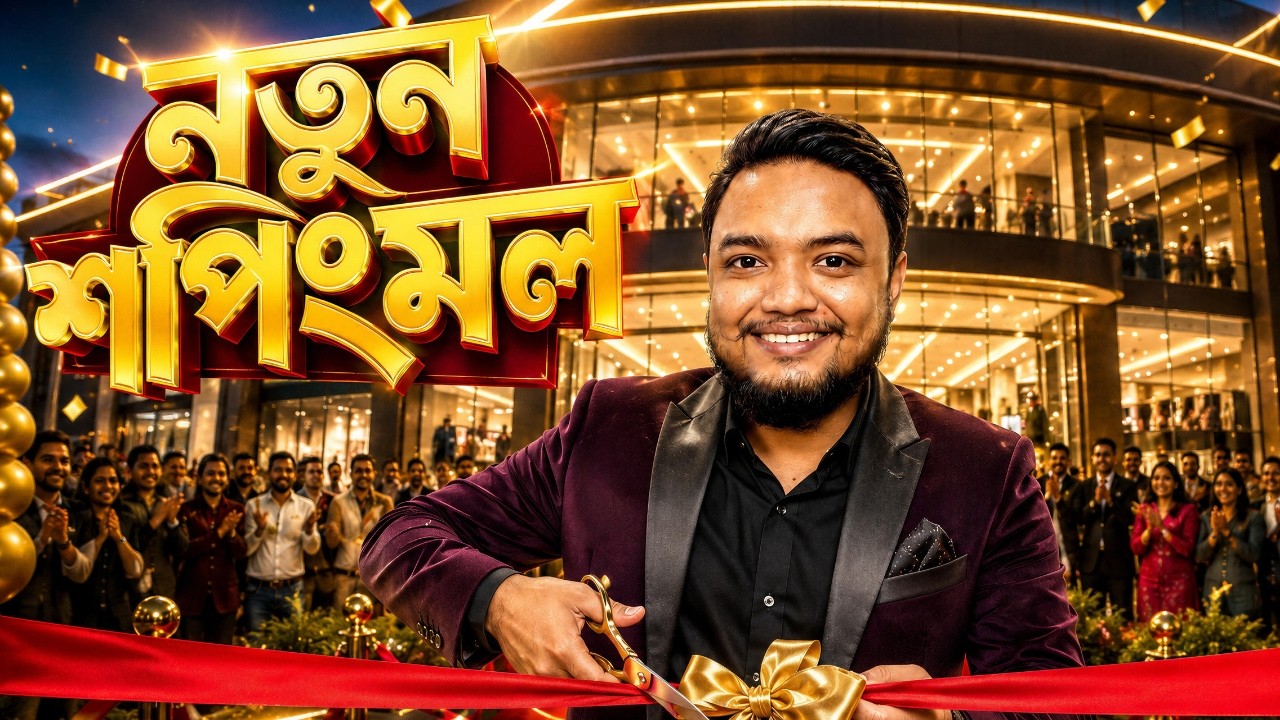 এত বড় শপিং মল বানাবো ভাবতেই পারিনি ! Mall Simulator Bangla Gameplay | Part 1| OONETA