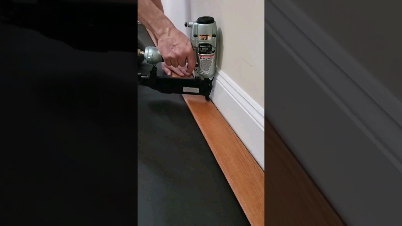 Hardwood flooring installation pre finished Brazilian cherry