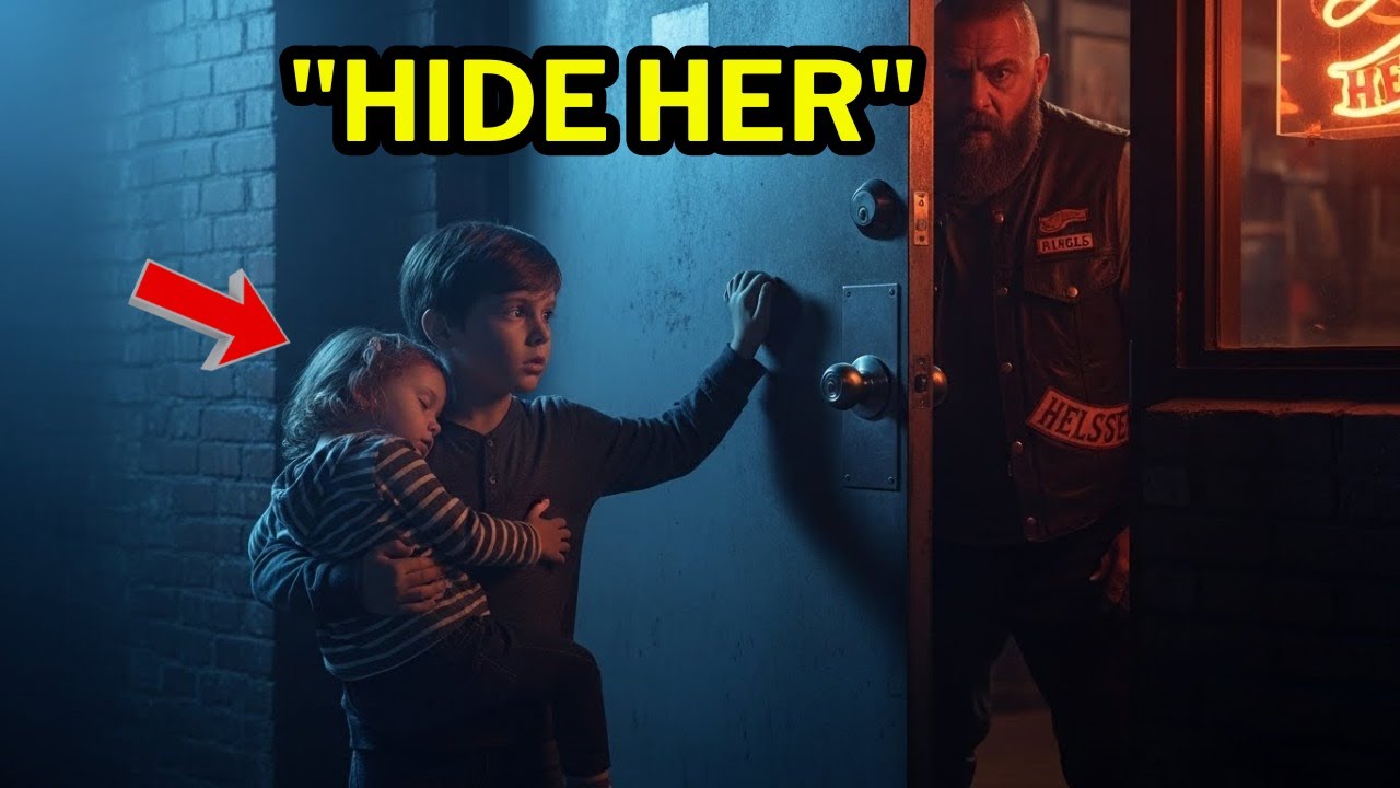 Little boy knocks on Hells Angels club door at midnight: 'Can you hide my sister for one night?'