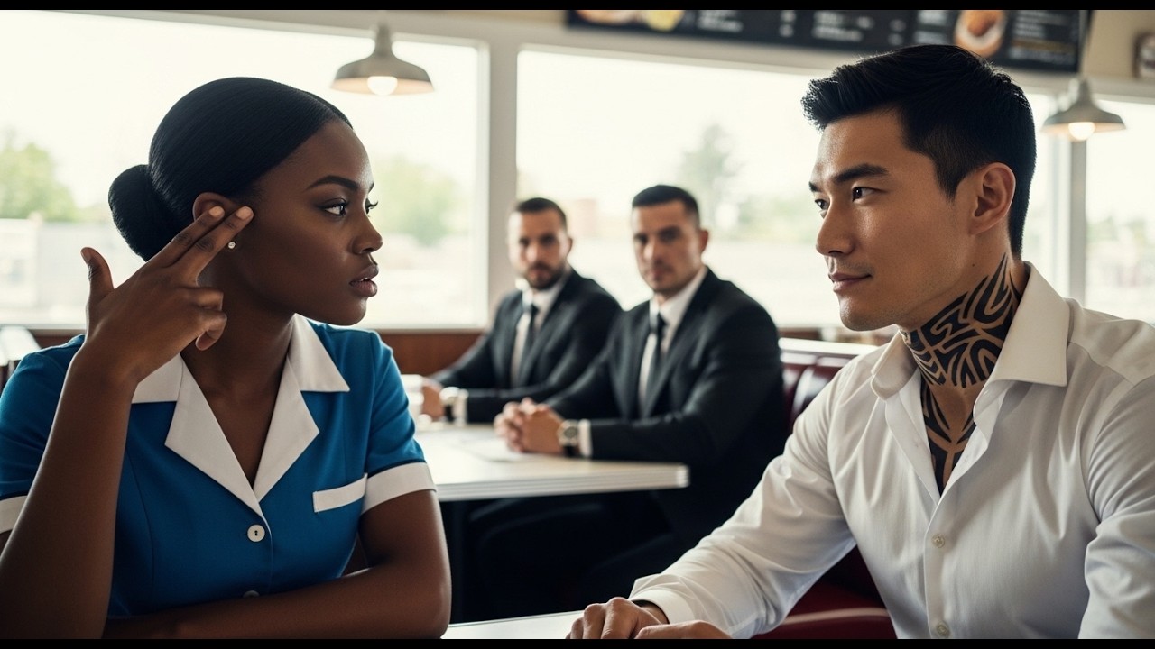 655. Black Waitress Made Silent Signal To Korean Mafia Boss To Alert Him, What Happened Next Is Shoc