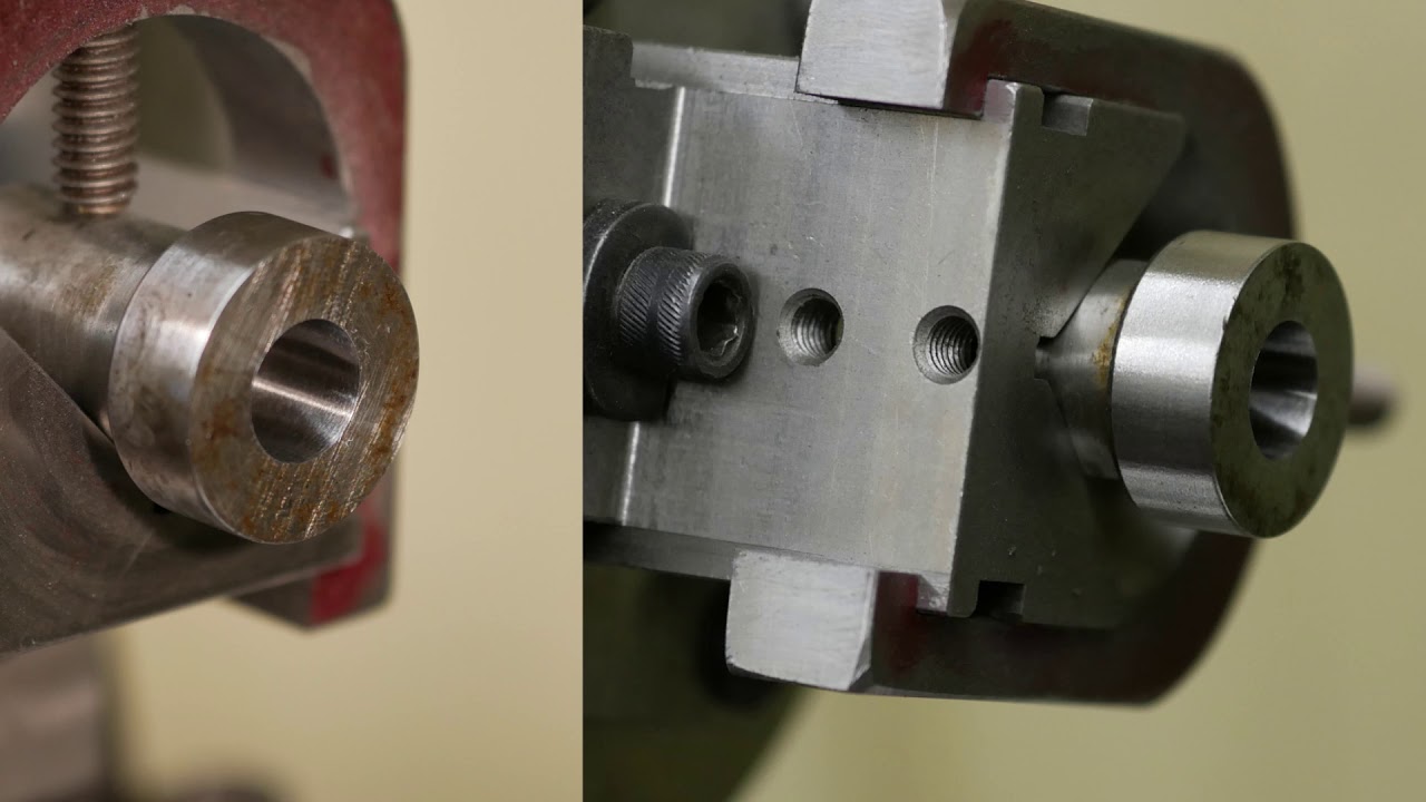 Turning a surface grinder into a ID grinder using a NSK Planet 550 air spindle.