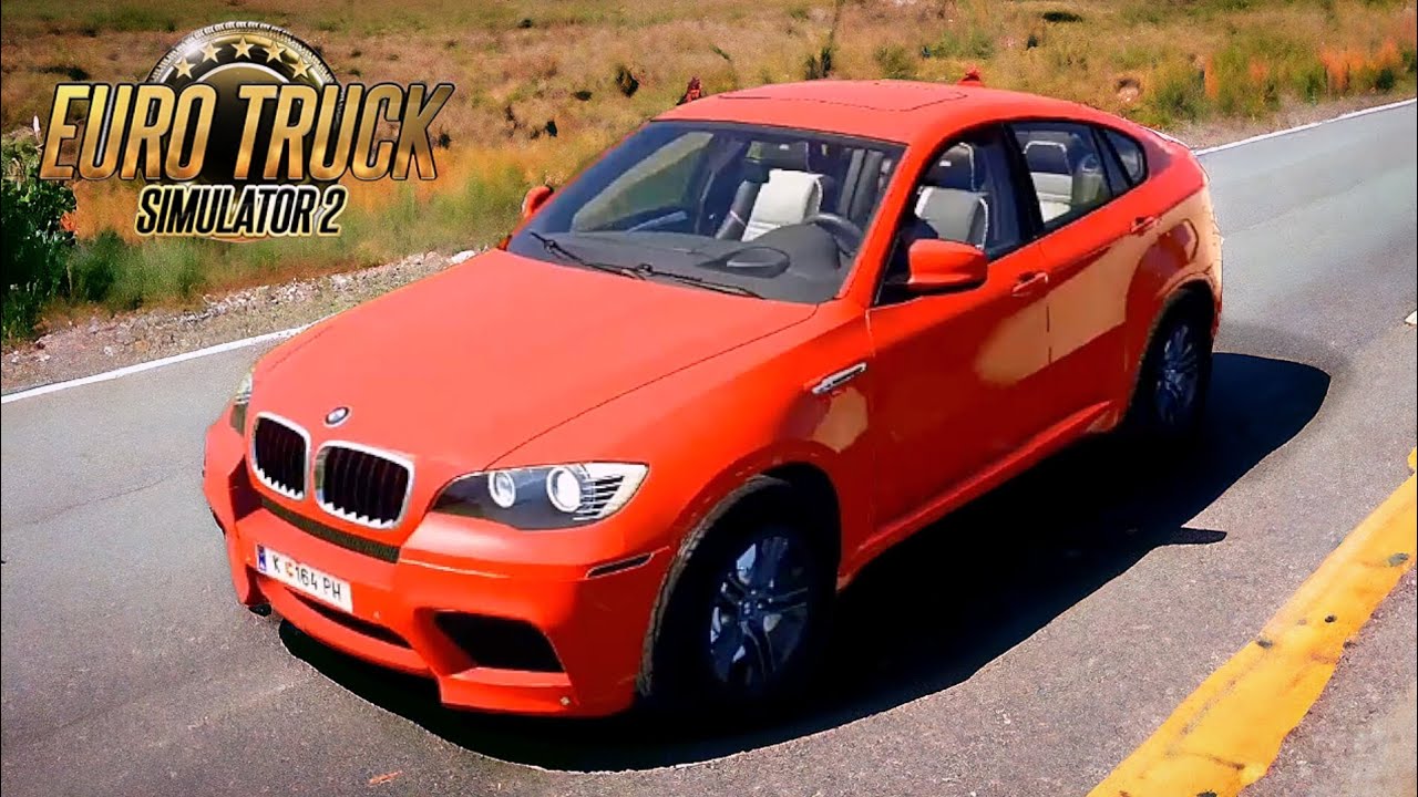 ETS 2 - ГОНИМ В БЕЛАРУСЬ НА BMW X6! ЗАЕДЕМ В ВОЛКОВЫСК, СЛОНИМ И БАРАНОВИЧИ! | КАРТА 