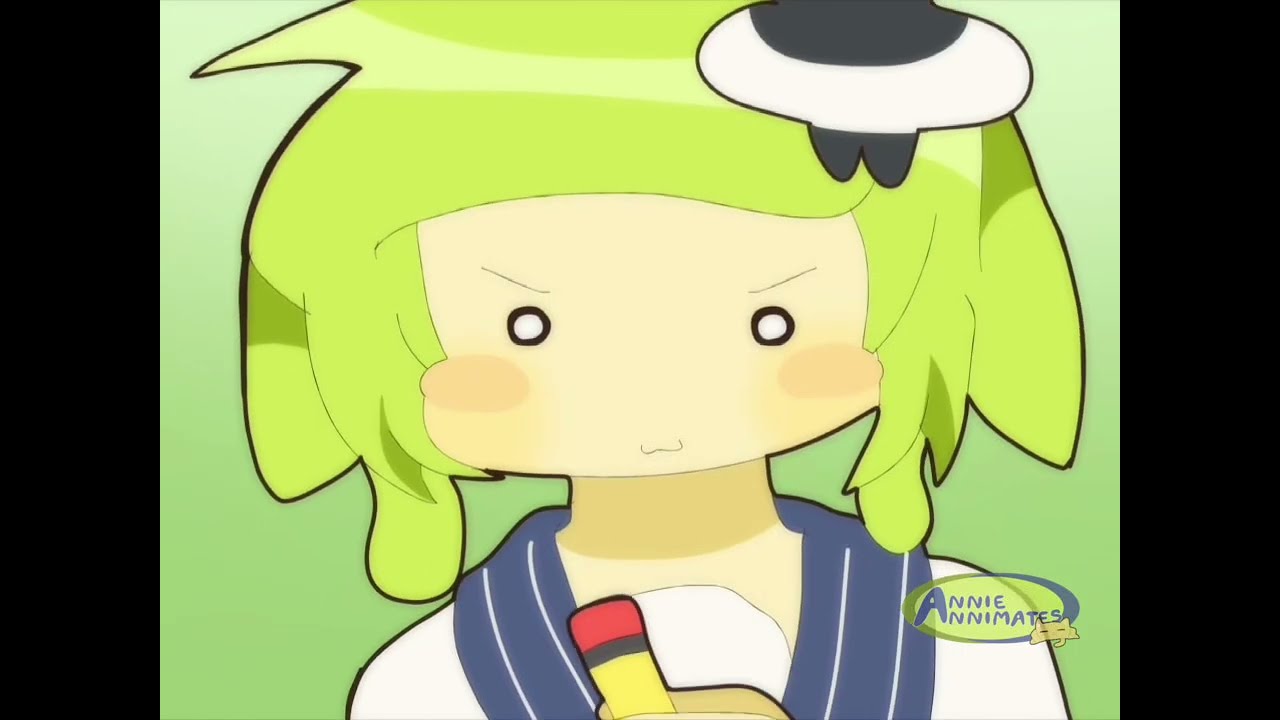 Annie draws herself :3