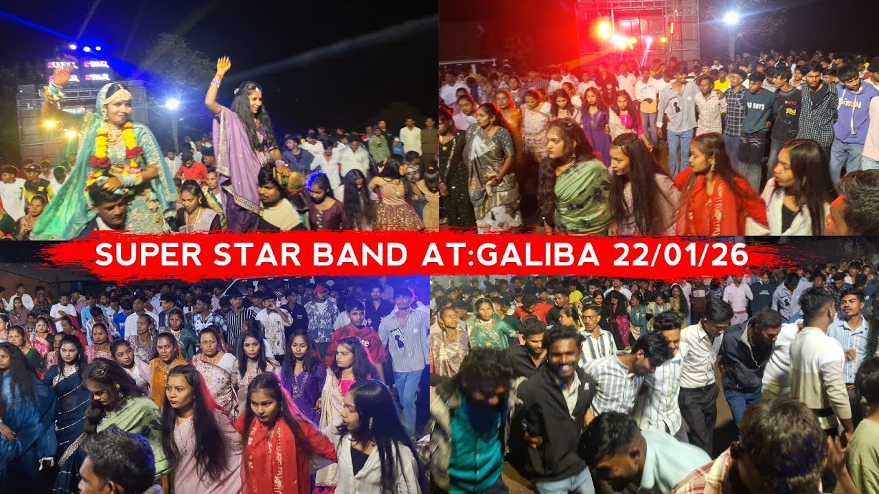 SUPER STAR BAND AT :GALIBA 22/01/26
