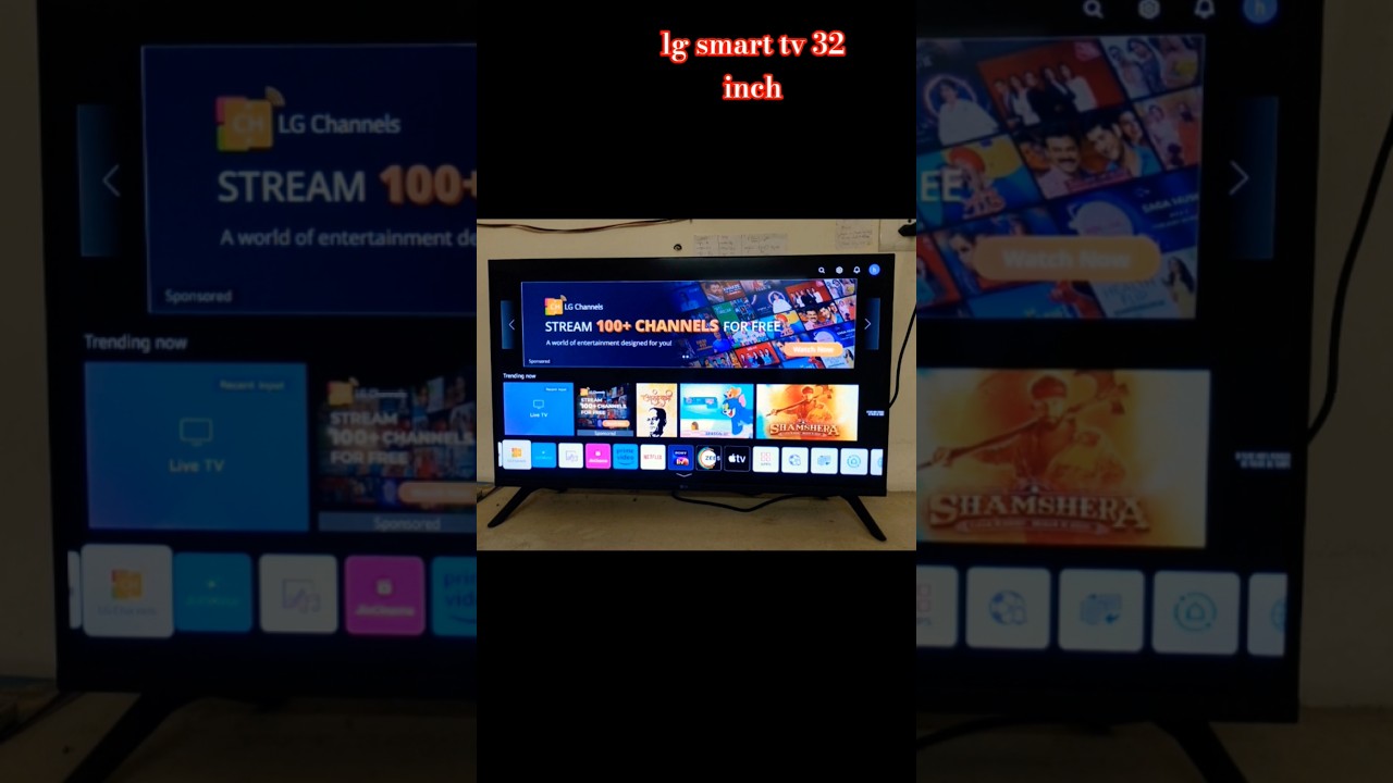 lg smart tv 32 inch // lg led 32 inch //#led #lgledtv #smartled #lgsmarttv #filipkart