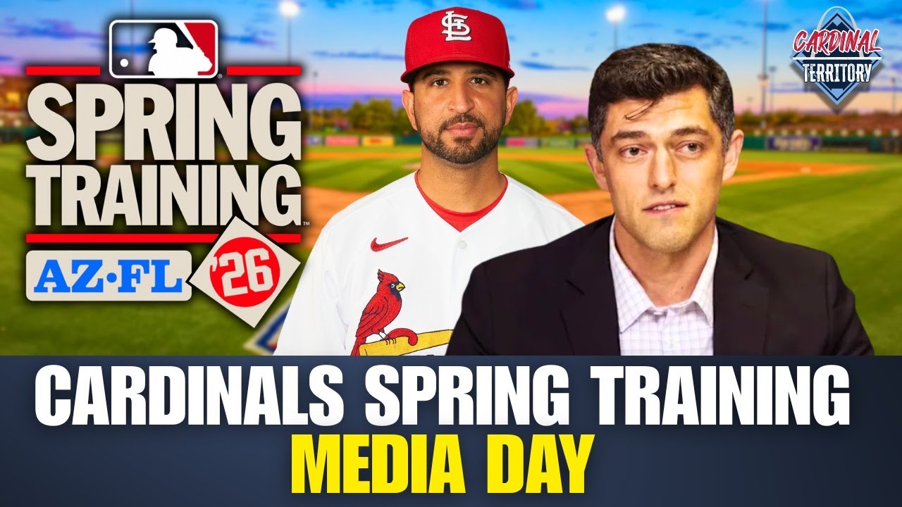 St. Louis Cardinals 2026 Spring Training Media Day Live | Oliver Marmol & Chaim Bloom