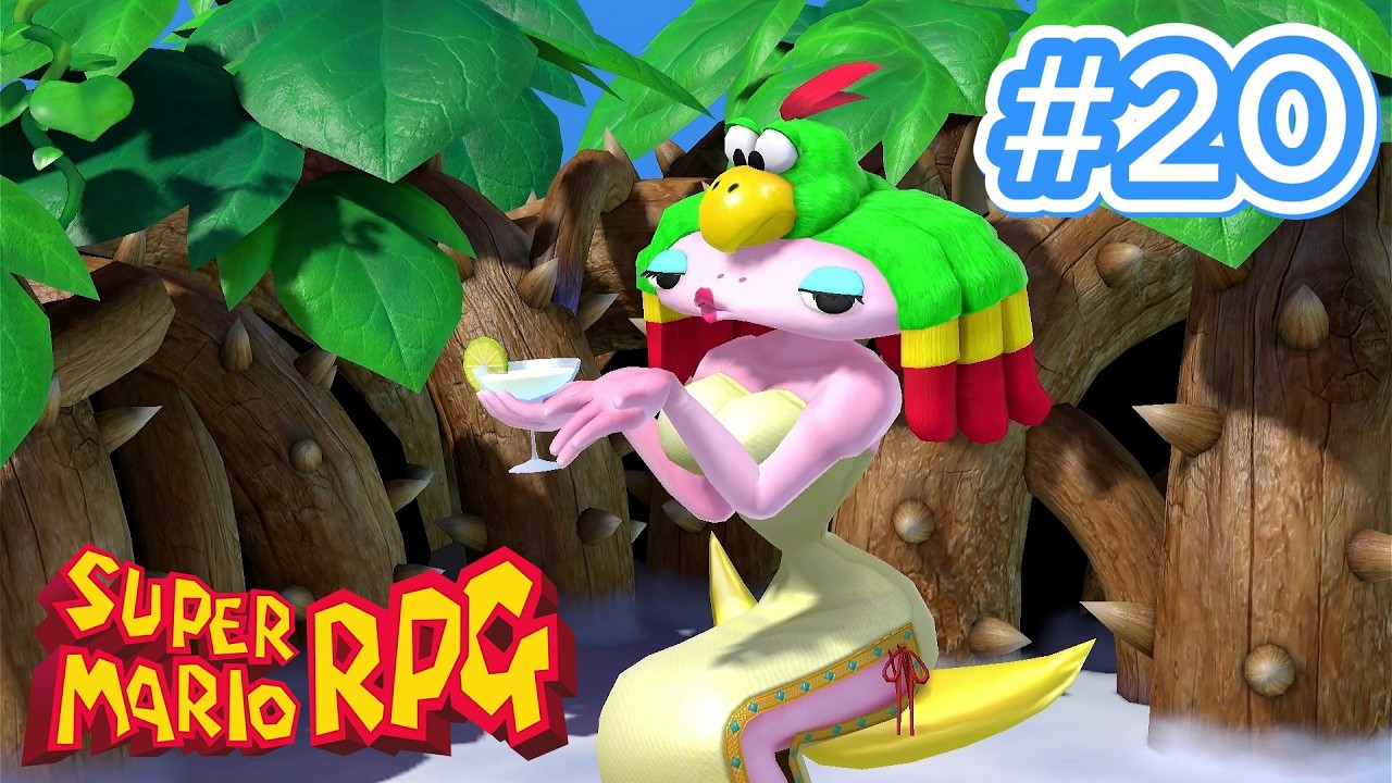 【スーパーマリオRPG】マダムと阿呆鳥が情けないマリオがn回目のピーチ姫を助ける#20