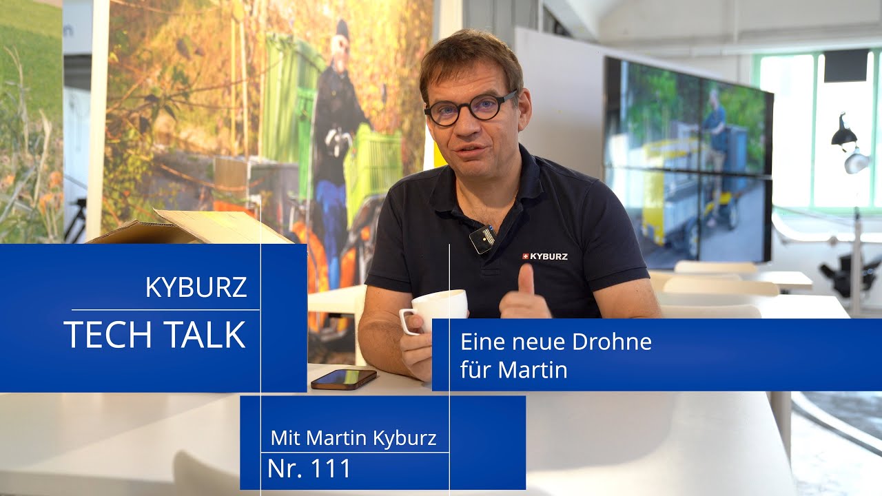 TECH TALK Nr. 111: Martins neue Drohne