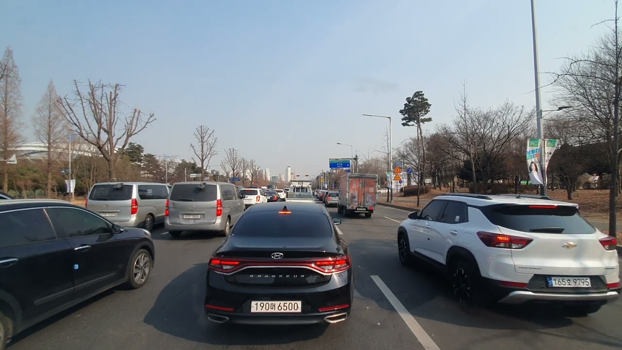 영동고속도로 안산ic에서 와동까지