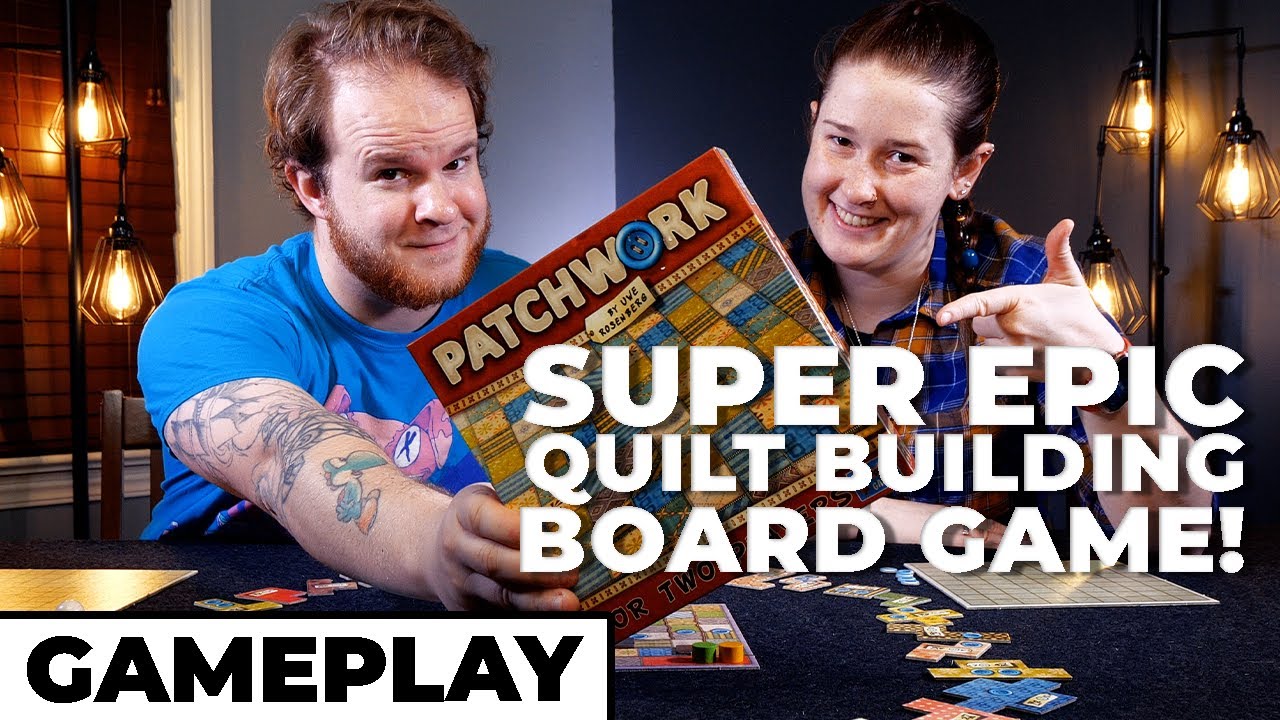 Epic Quilt Building Board Game - Patchwork - BGG Top 100 #93
