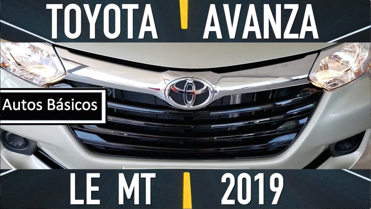 Toyota Avanza 2019 basica