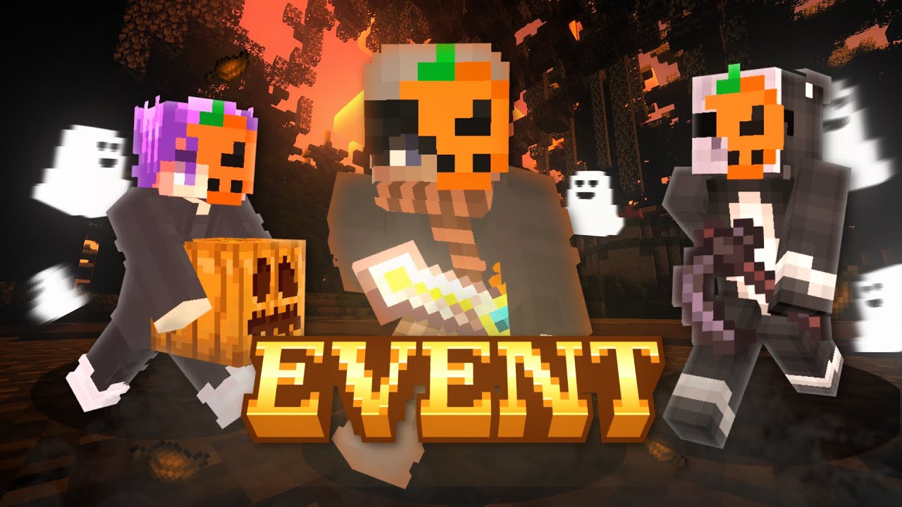 [FREE] Event HALLOWEENOWY Na Aternos! (Skałki, Dynie, Wymiana dyń, Mapa)