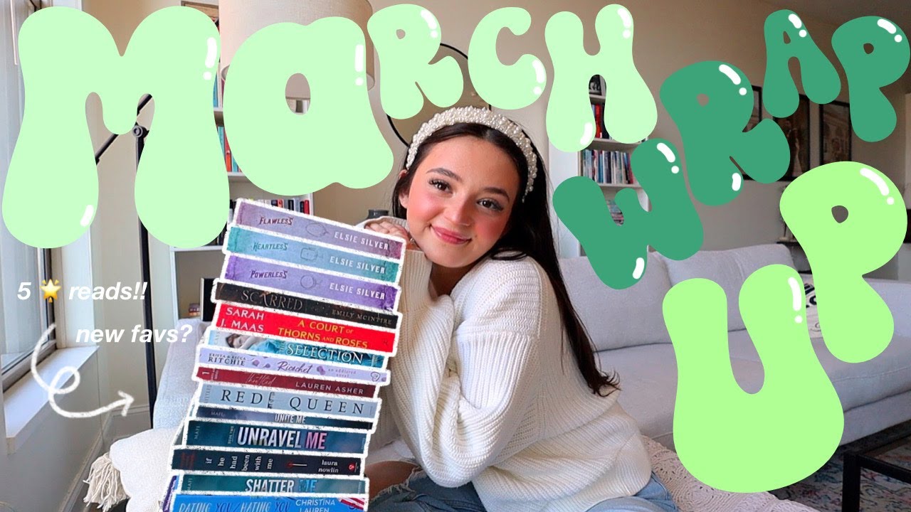let’s talk about the 12 books i read in march!! ☘️🤍 *monthly reading wrap up!*