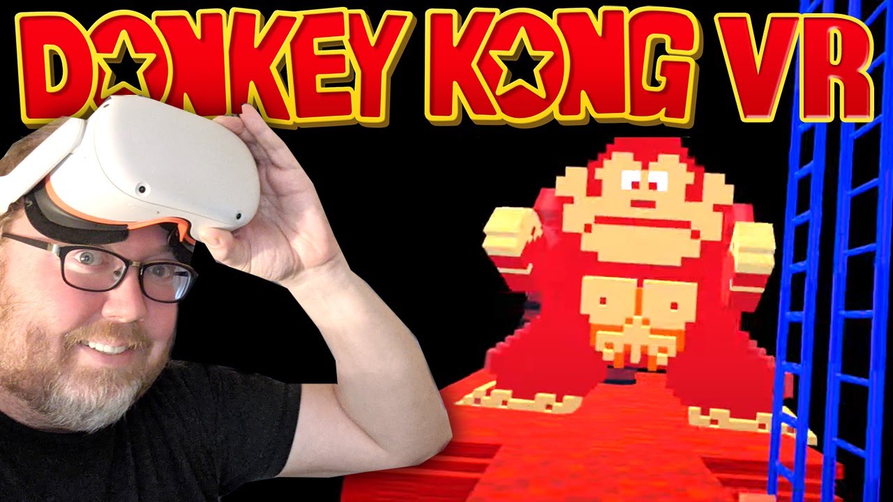Восхождение на вершину в Donkey Kong VR