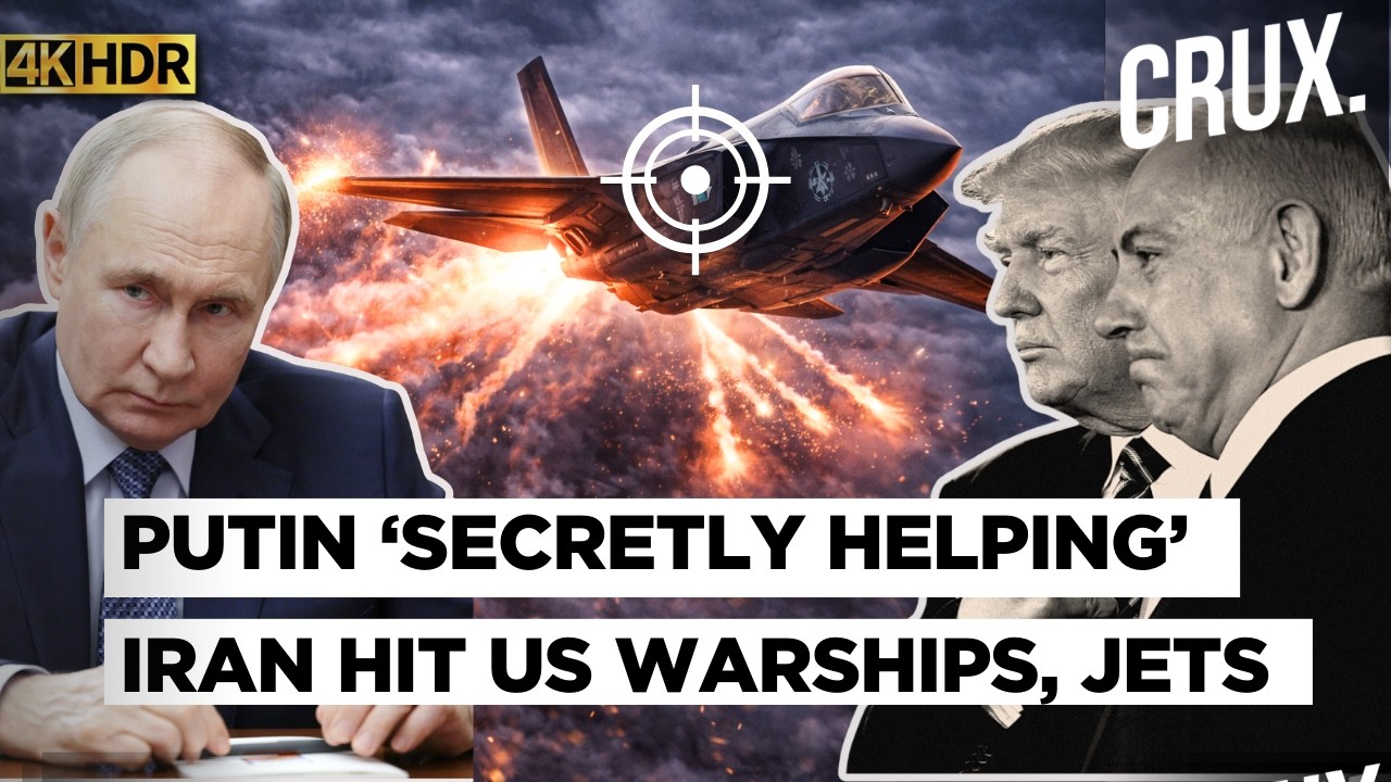 Russia Enters Iran War? Putin ‘Helps IRGC’ Hunt US Warships, IDF 'Targets' Khamenei's Commander |4K