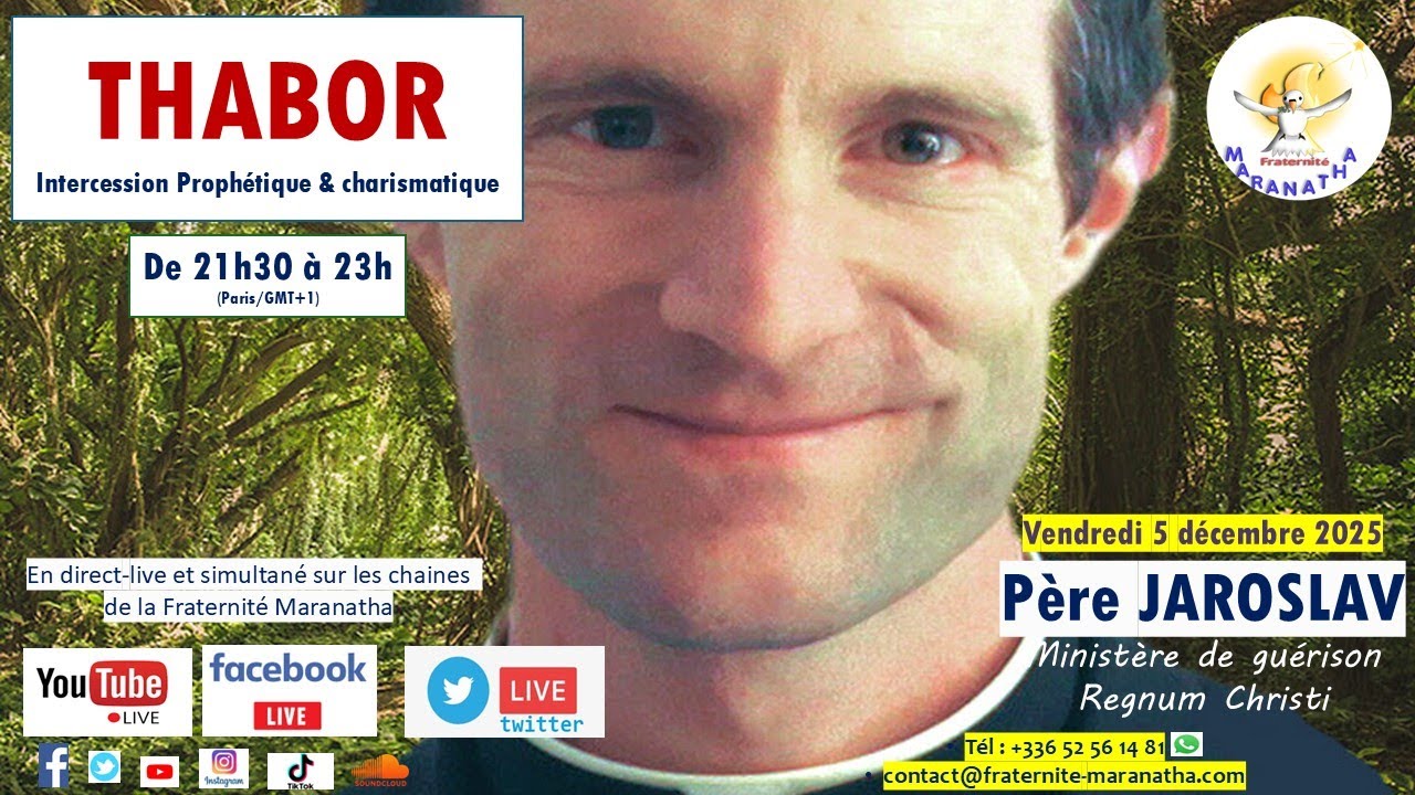 Thabor avec le Père Jaroslav