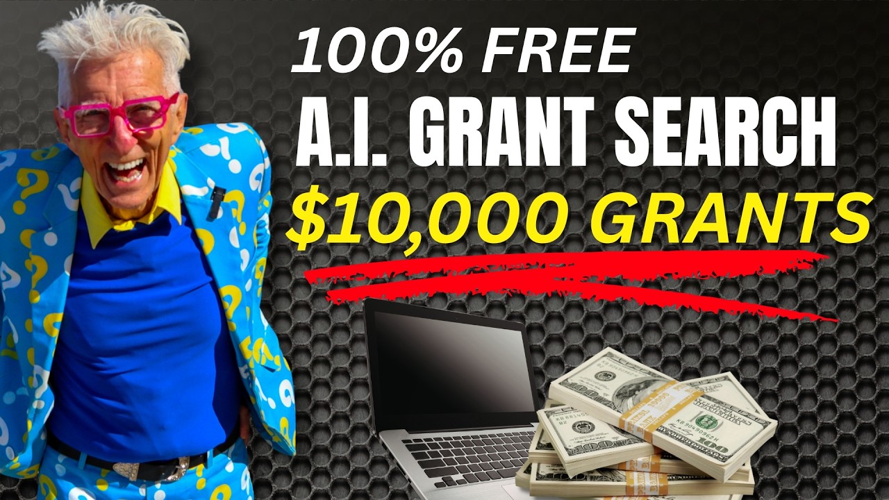 Exactly How to Get a $10,000 Gov’t Grant With A.I