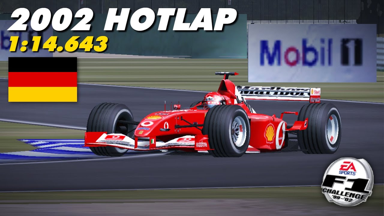 F1 Challenge '99-'02 Hotlap - Hockenheim [1080p60FPS]